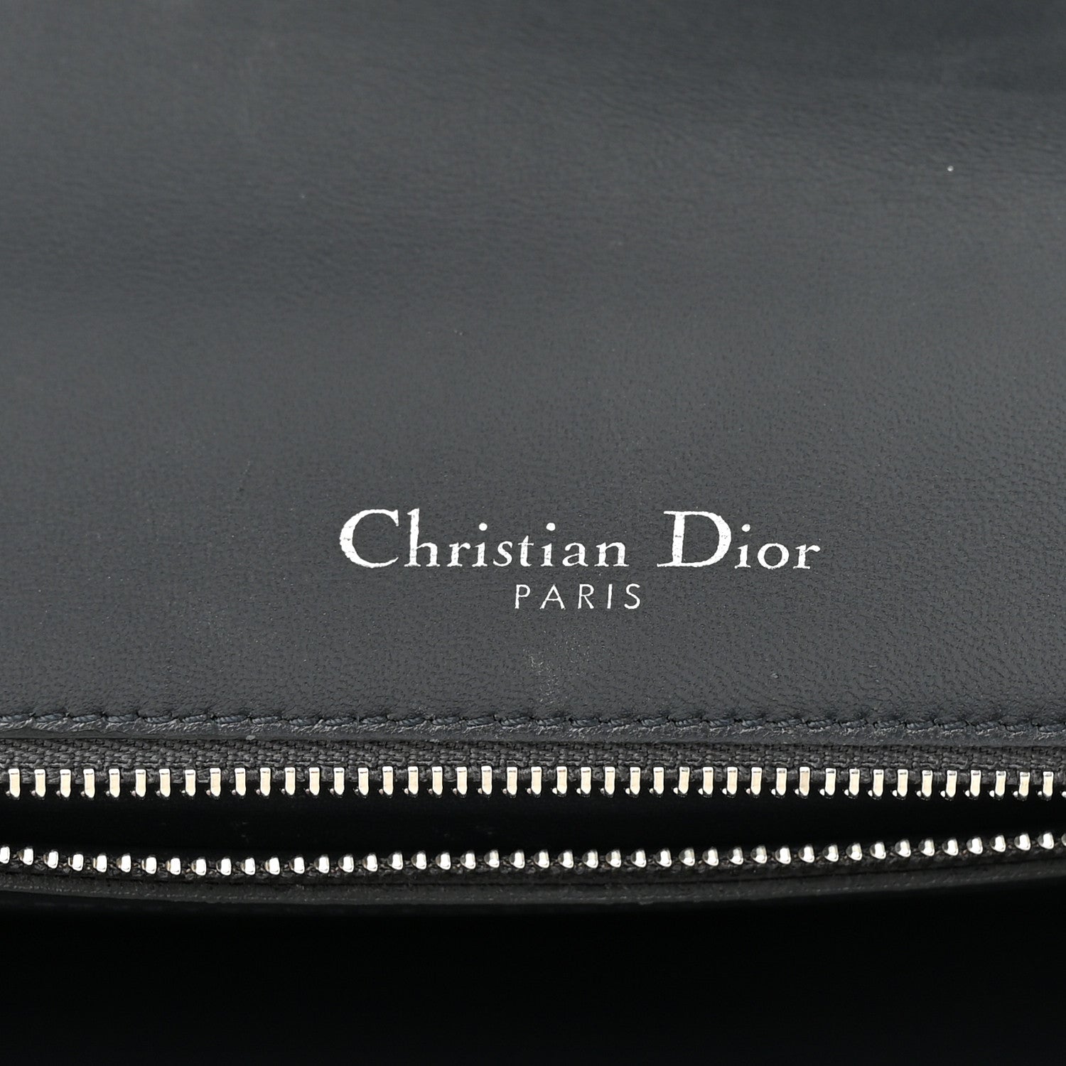 Christian Dior Metallic Patent Micro-Cannage Small Diorama Flap Bag Azur 6 of 10