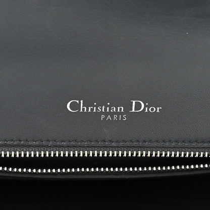 Christian Dior Metallic Patent Micro-Cannage Small Diorama Flap Bag Azur 6 of 10