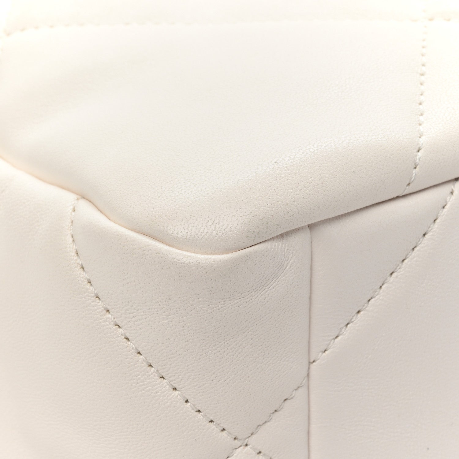 Chanel Lambskin Quilted Medium Chanel 19 Flap White 12 of 14