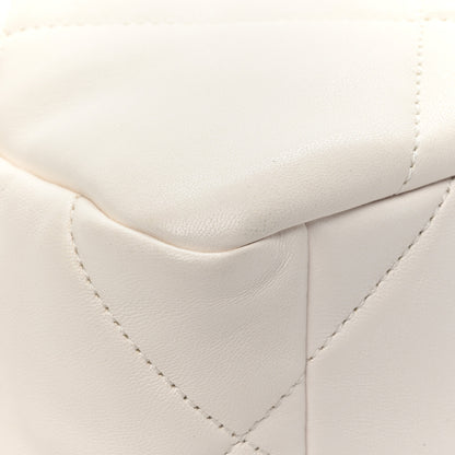 Chanel Lambskin Quilted Medium Chanel 19 Flap White 12 of 14