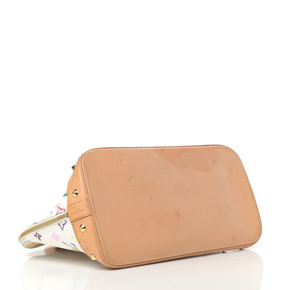Louis Vuitton Monogram Multicolor Alma White 4 of 9
