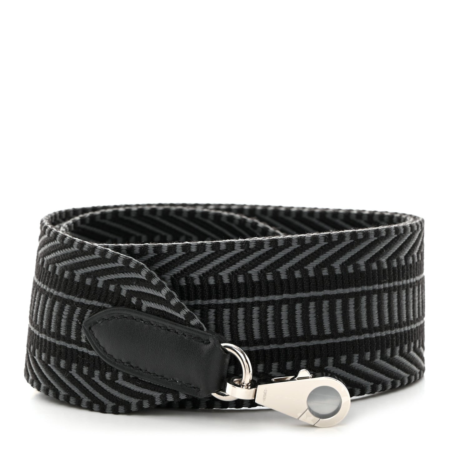 Toile Swift 50mm Sangle Cavale Shoulder Strap Black Gris Misty