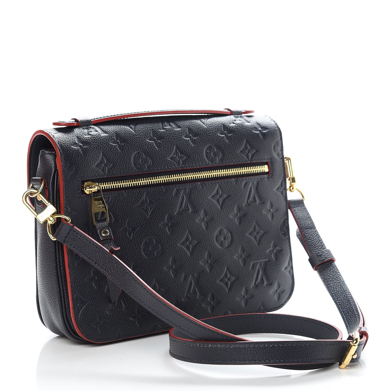 Louis Vuitton Empreinte Pochette Metis Marine Rouge 3 of 13