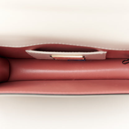 Bulgari Calfskin Studded Serpenti In Love Forever Crossbody Bag White 6 of 11