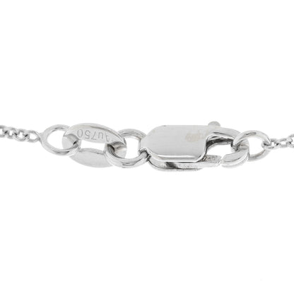 Roberto Coin 18K White Gold Diamond Pendant Necklace 4 of 4