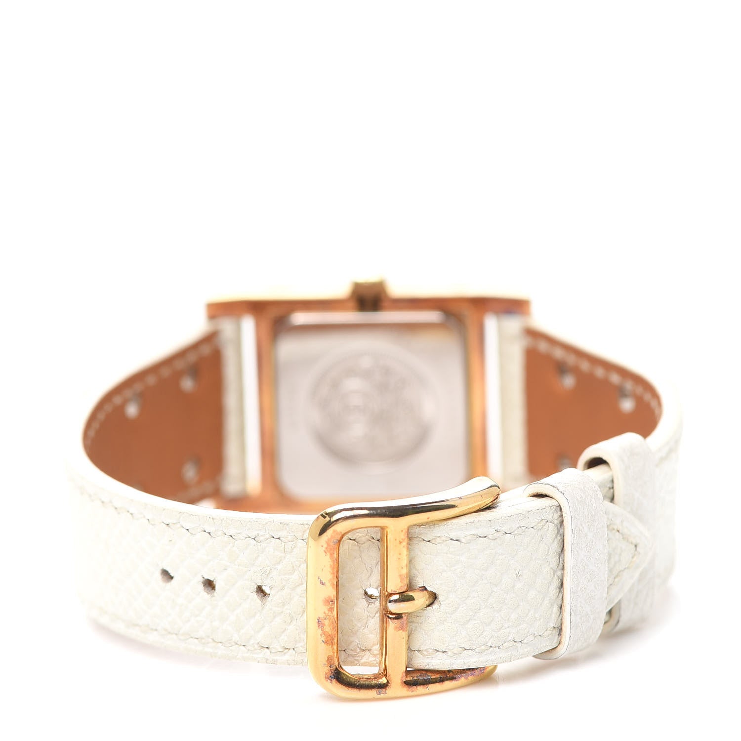 Hermes Stainless Steel Courchevel 23mm Medor Quartz Watch Blanc 3 of 5
