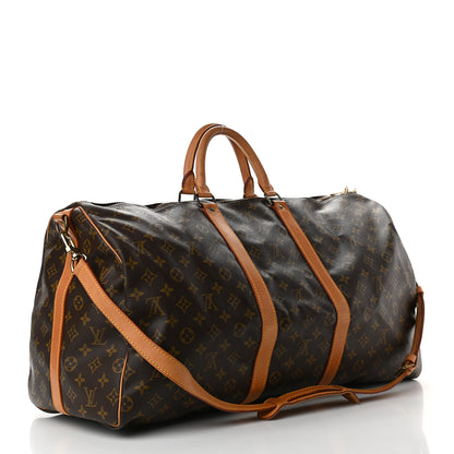 Louis Vuitton Monogram Keepall Bandouliere 55 3 of 13
