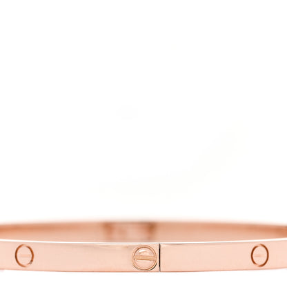 Cartier 18K Pink Gold Small LOVE Bracelet 18 3 of 6