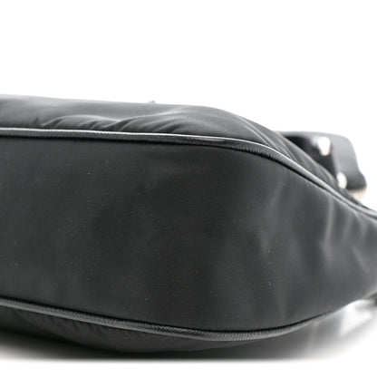 Prada Nylon Re-Edition 2005 Shoulder Bag Black 10 of 12
