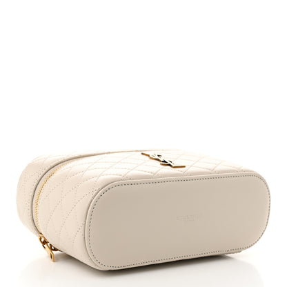 Saint Laurent Lambskin Quilted Mini Gaby Vanity Crema Soft 4 of 9