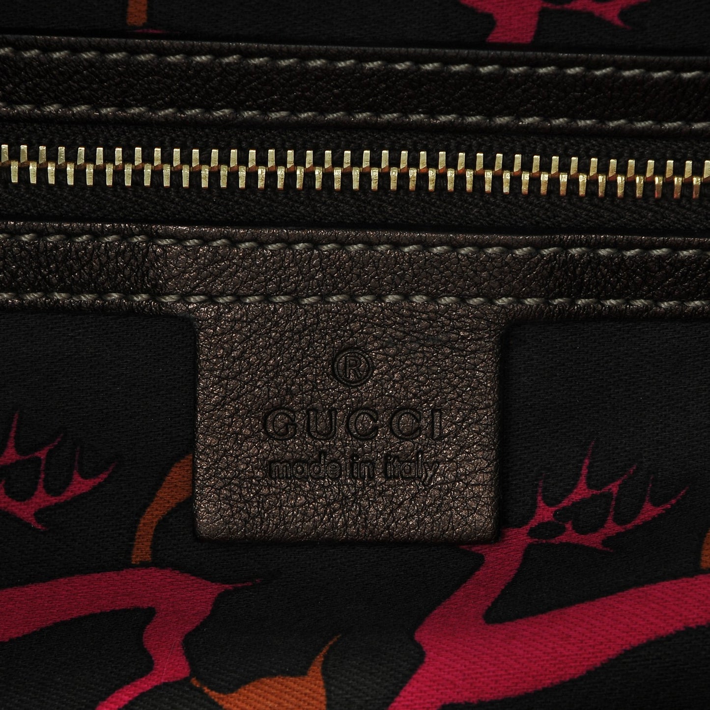 Monogram Large Indy Top Handle Hobo Dark Brown