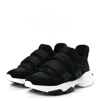 Christian Dior Technical Fabric Nylon Camouflage Womens D-Wander Sneakers 37 Black 3 of 8