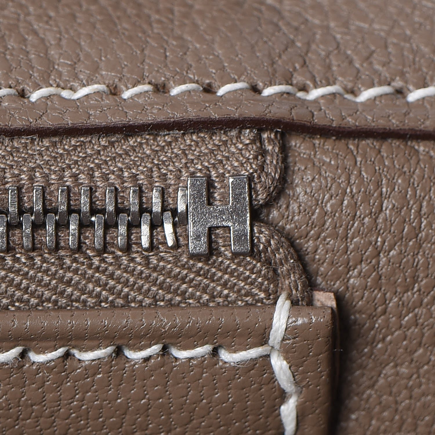 Hermes Taurillon Clemence Birkin 30 Etoupe 29 of 34