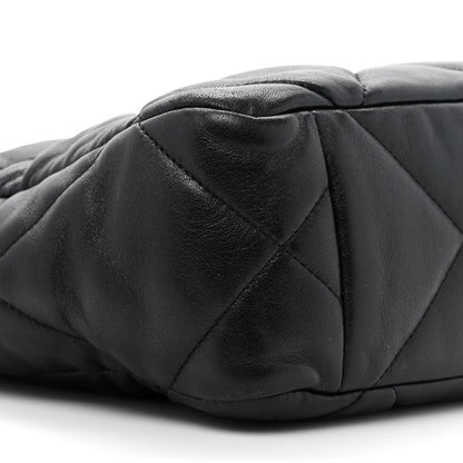 Chanel Lambskin Quilted Chanel 19 Shopping Bag Black 9 of 13
