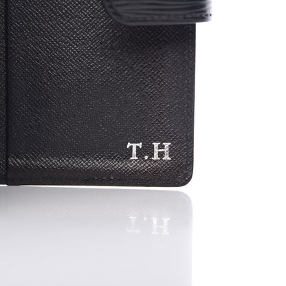 Louis Vuitton Epi Small Ring Agenda Black 10 of 13