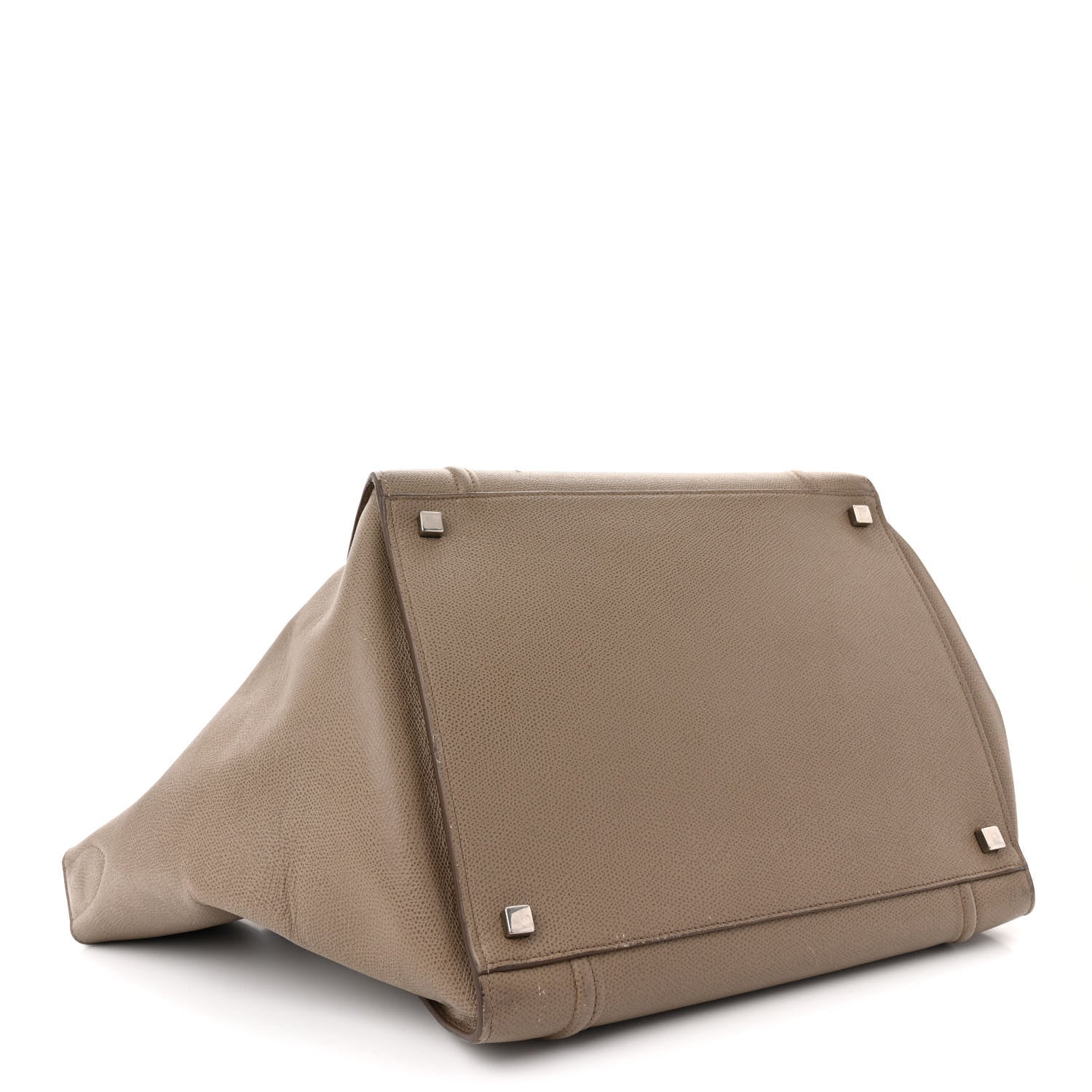 Celine Grained Calfskin Medium Phantom Luggage Taupe 4 of 22