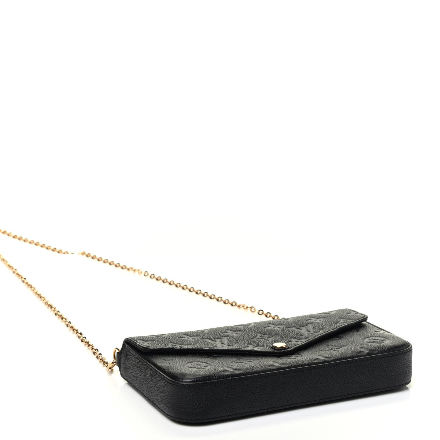 Empreinte Pochette Felicie Chain Wallet Black