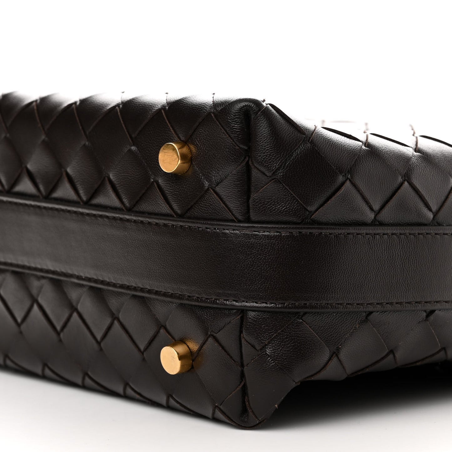 Calfskin Nappa Intrecciato Mini Wallace Fondant