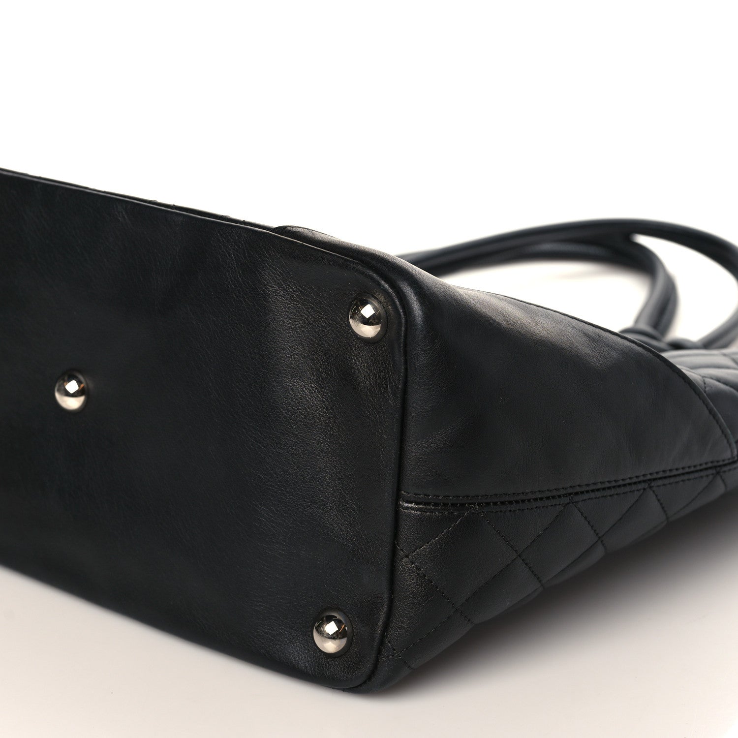 Chanel Calfskin Quilted Large Cambon Tote Black 9 of 9