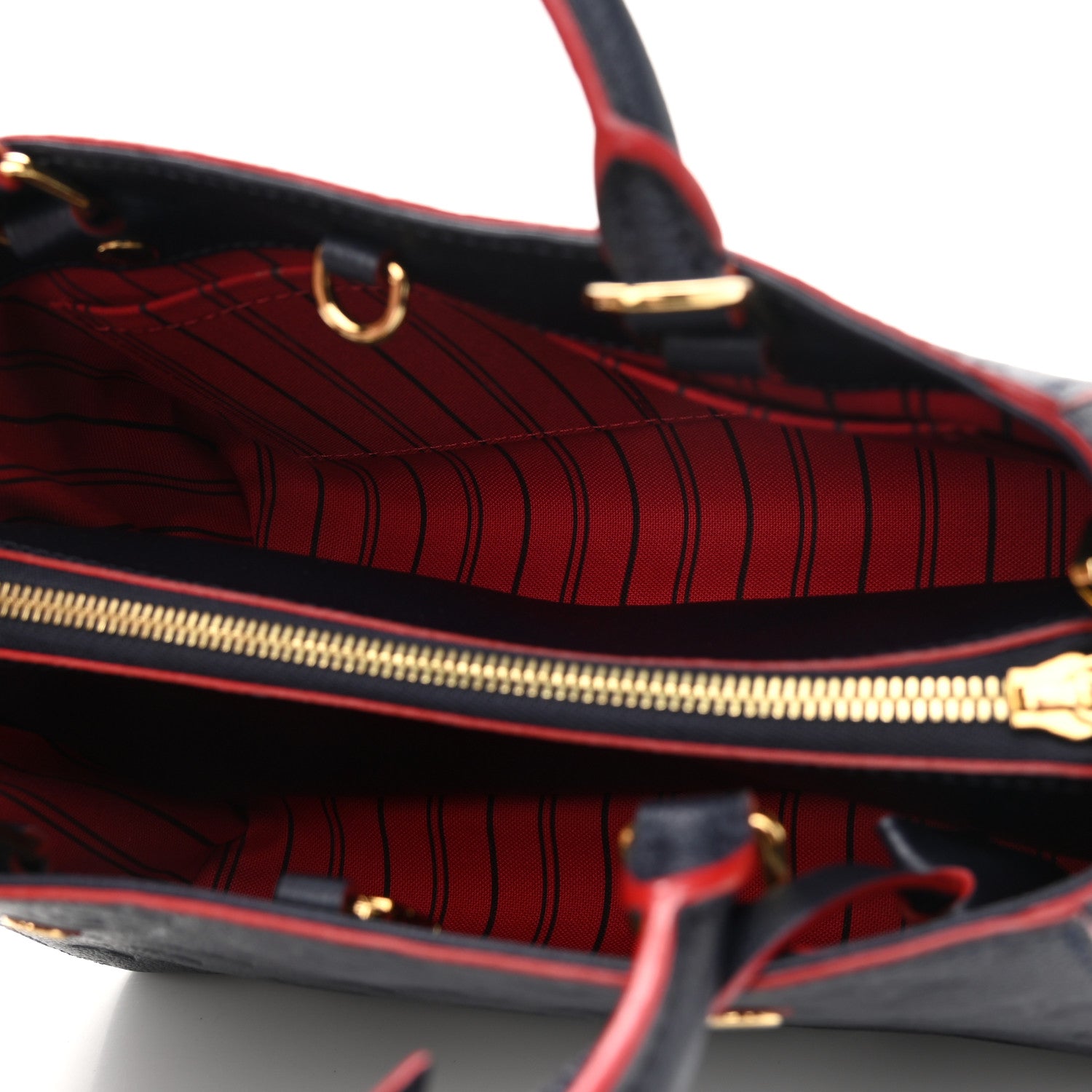 Louis Vuitton Empreinte Montaigne BB Marine Rouge 5 of 11