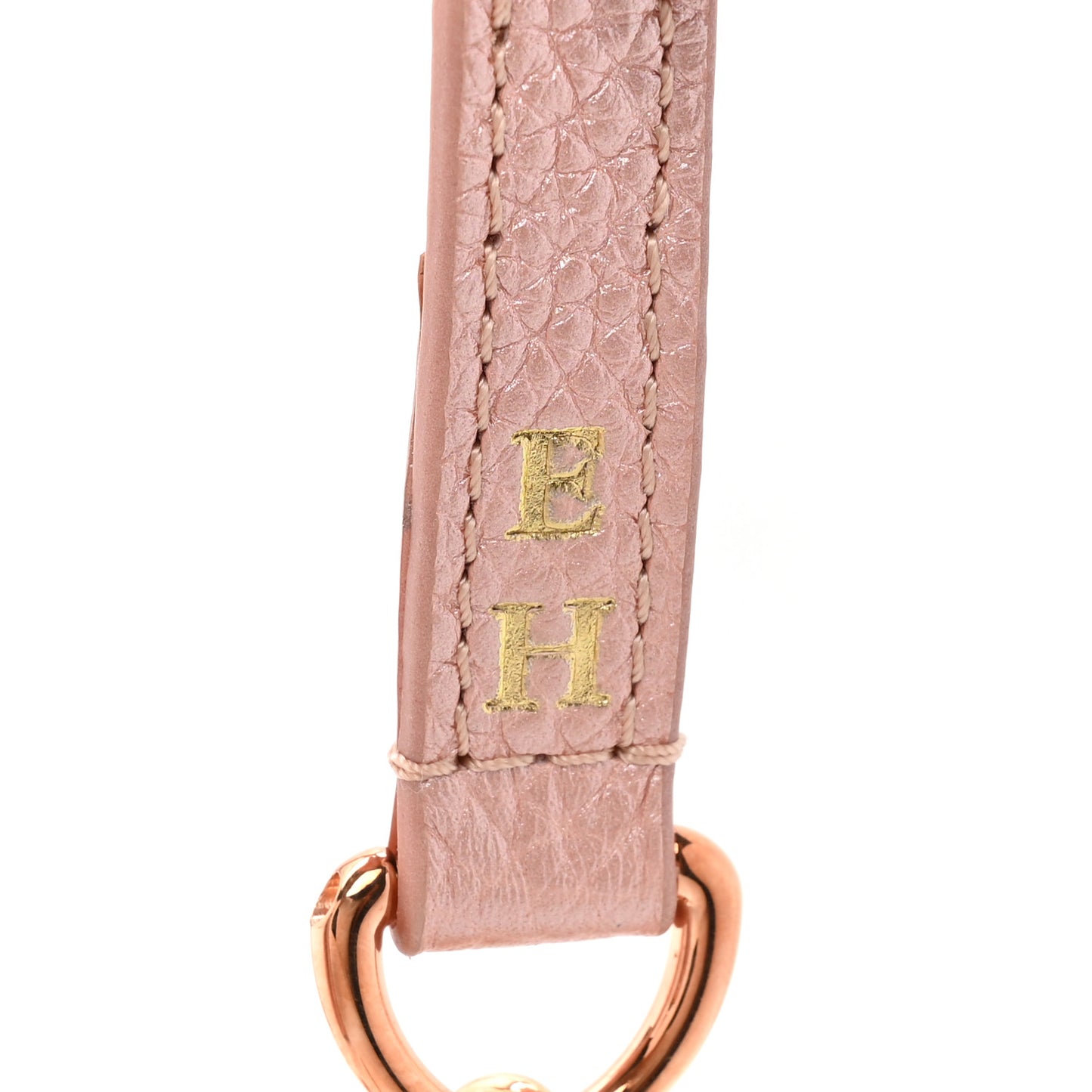 Metallic Taurillon Capucines BB Pearly Pink