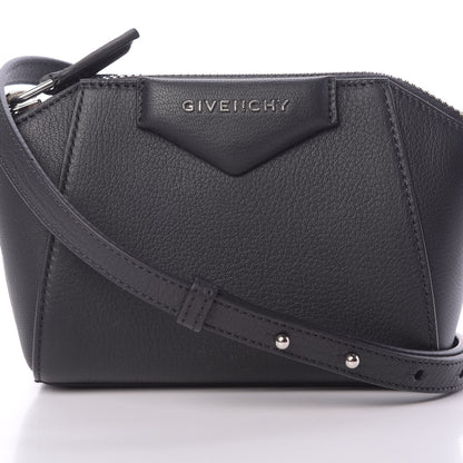 Givenchy Sugar Goatskin Nano Antigona Black 8 of 11