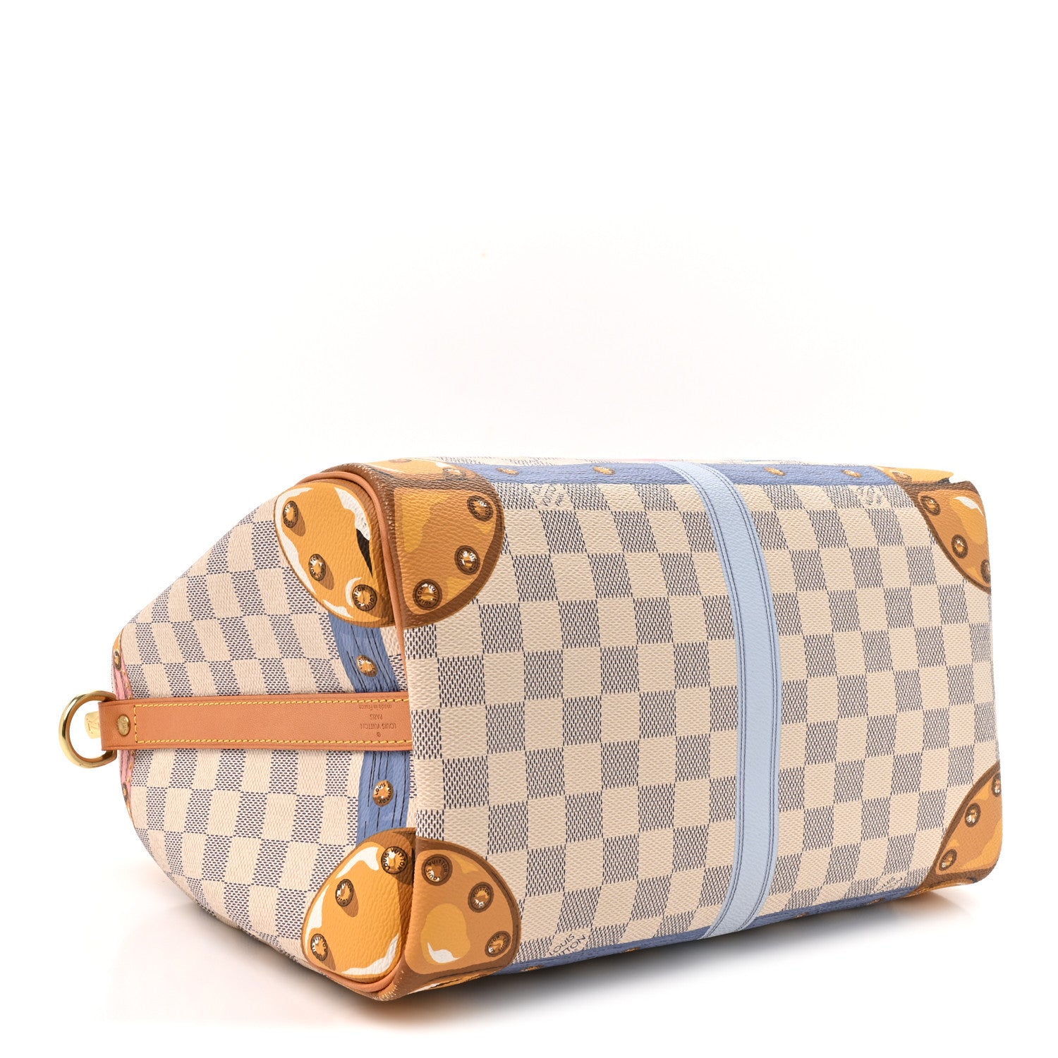 Louis Vuitton Damier Azur Summer Trunks Speedy Bandouliere 30 3 of 10