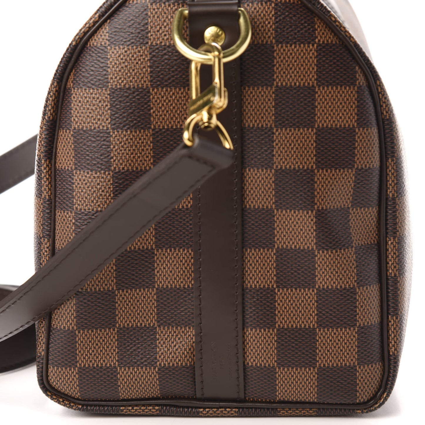Damier Ebene Speedy Bandouliere 25