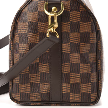 Louis Vuitton Damier Ebene Speedy Bandouliere 25 8 of 10