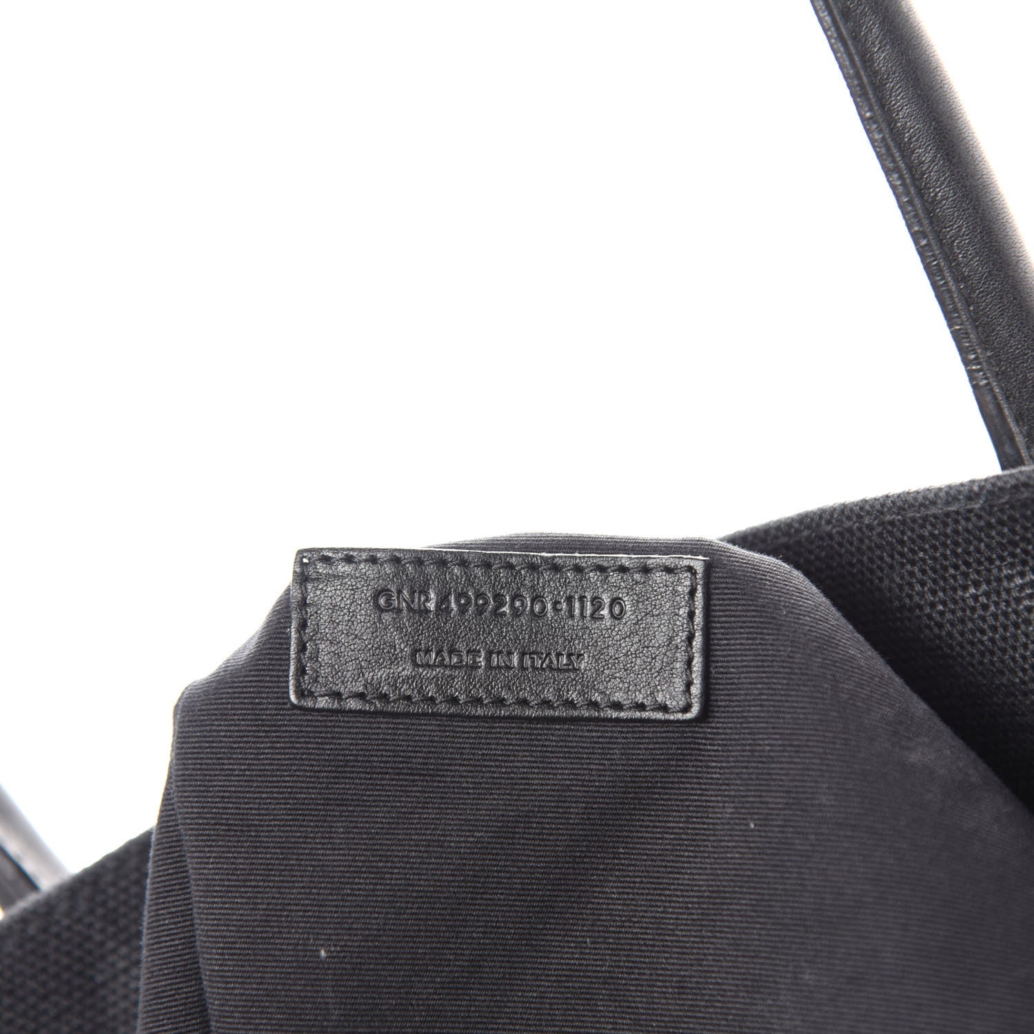 Saint Laurent Raffia Linen Calfskin Rive Gauche Tote Naturale Black 9 of 10