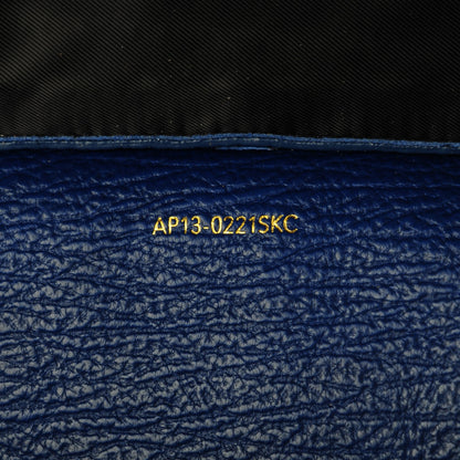 3.1 Phillip Lim 3.1 Textured Calfskin Large Pashli Satchel Cobalt 7 of 7