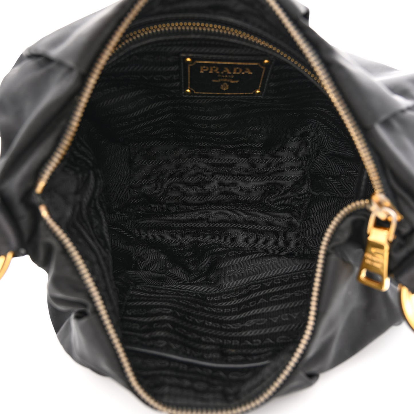 Tessuto Nylon Shoulder Bag Black
