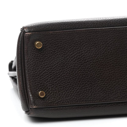 Hermes Ardennes Kelly Retourne 32 Chocolate 6 of 16