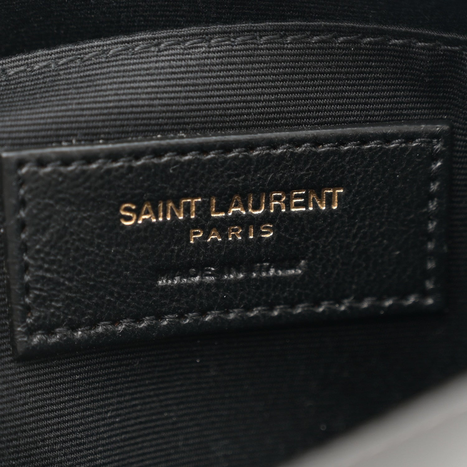 Saint Laurent Calfskin Matelasse Monogram Lou Camera Bag Storm 6 of 12