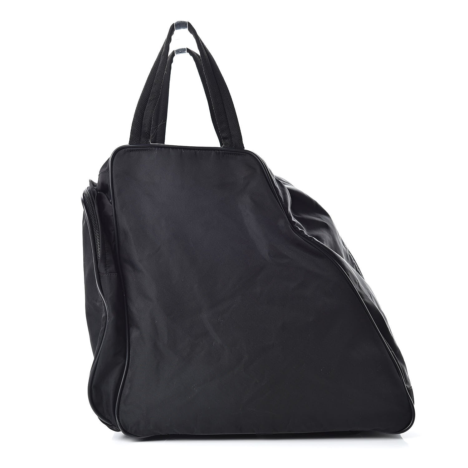 Prada Tessuto Nylon Top Handle Bag Black 8 of 14