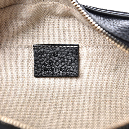 Gucci Pebbled Calfskin Small Soho Disco Bag Black 5 of 13