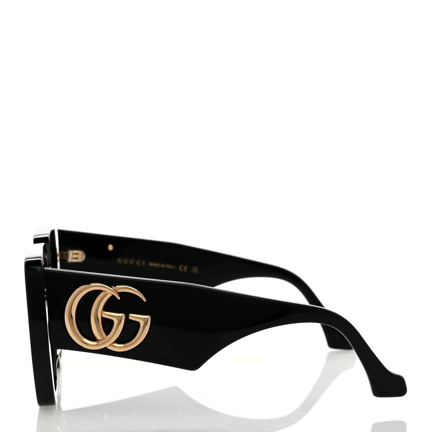 Gucci Acetate Square Frame Sunglasses GG0956S Black 3 of 8