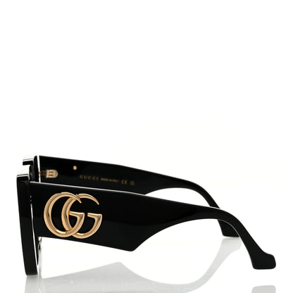 Gucci Acetate Square Frame Sunglasses GG0956S Black 3 of 8