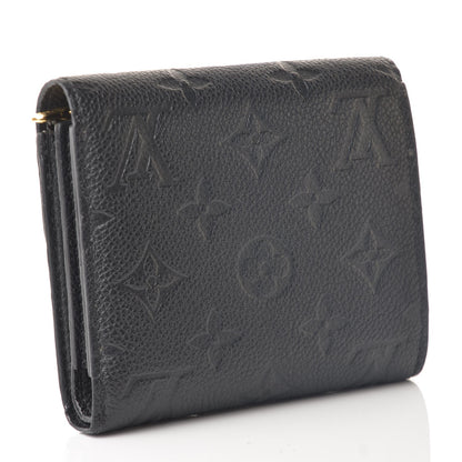 Louis Vuitton Empreinte Ariane Wallet Black 3 of 8