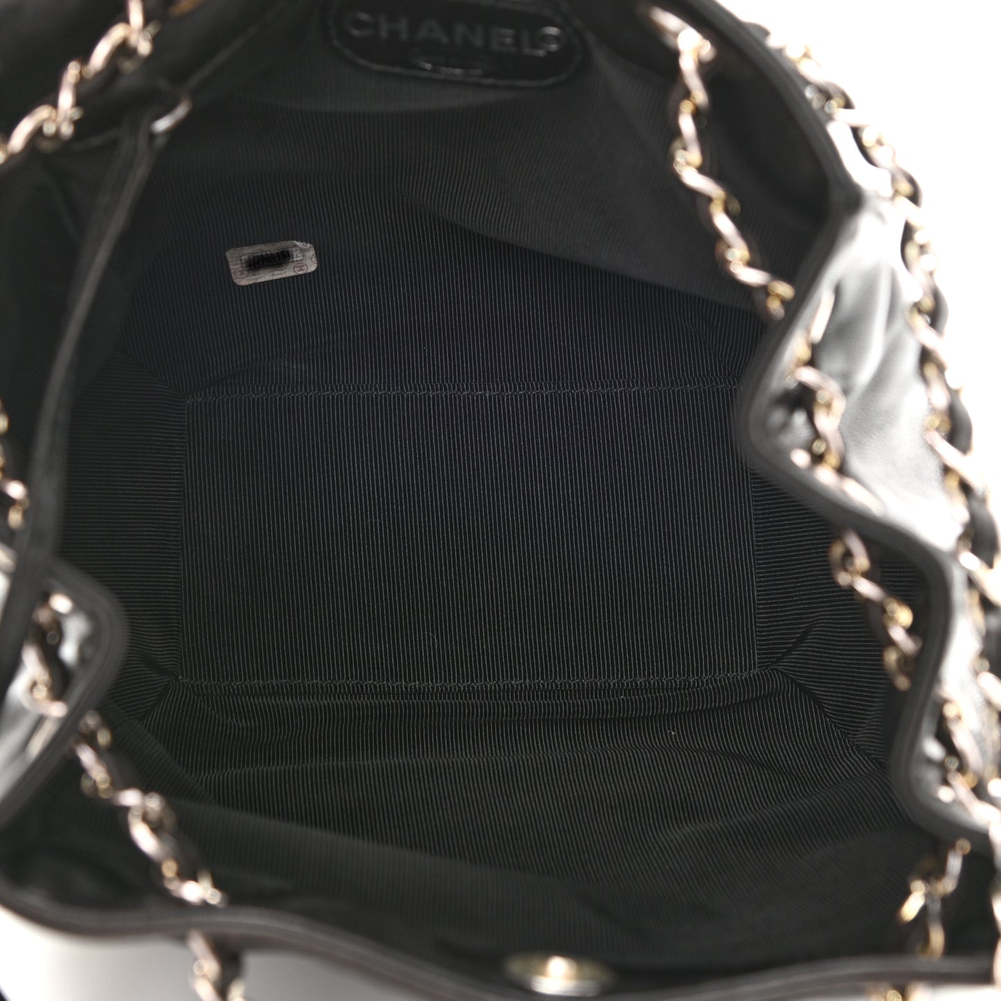 Lambskin CC Shoulder Bag Black