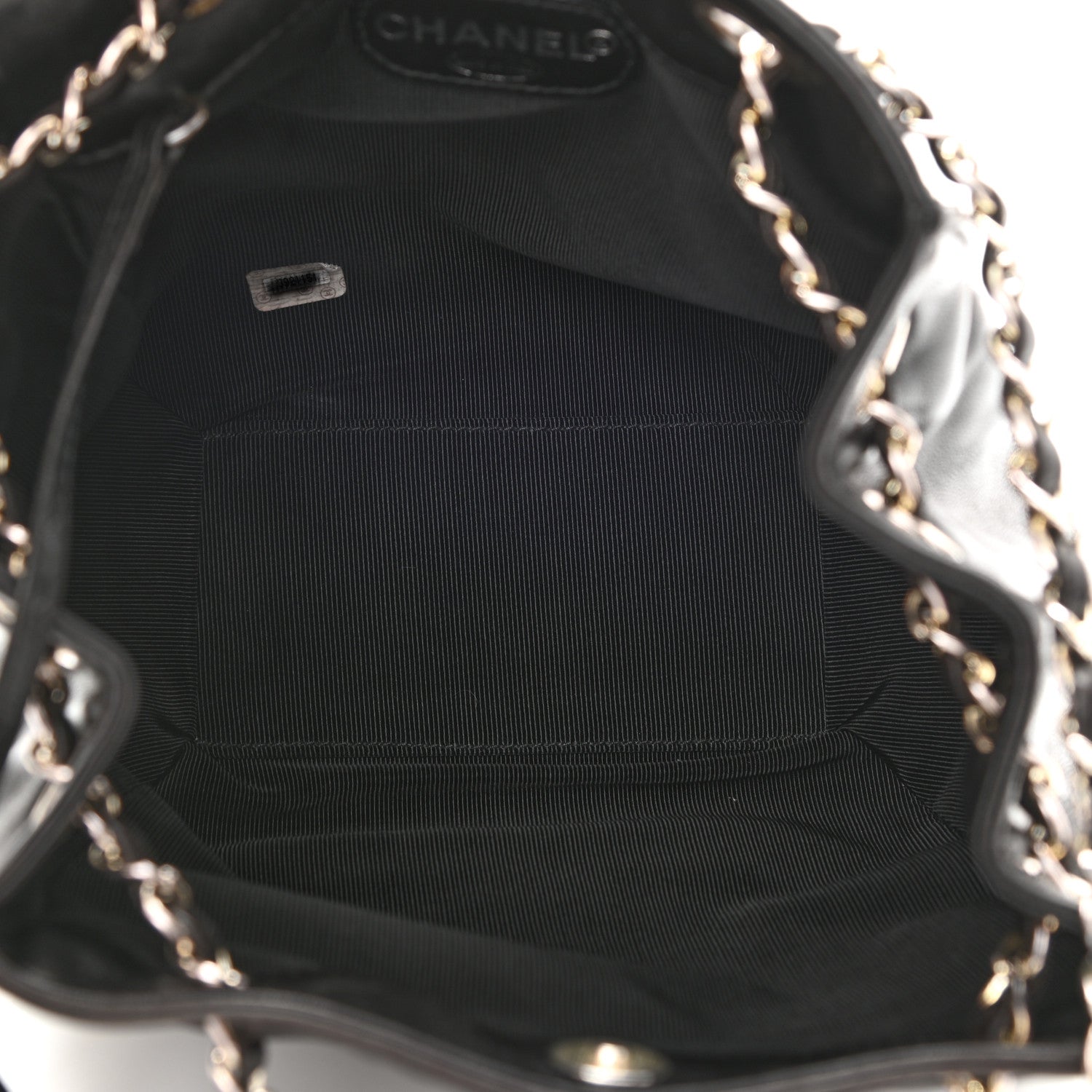 Chanel Lambskin CC Shoulder Bag Black 6 of 11