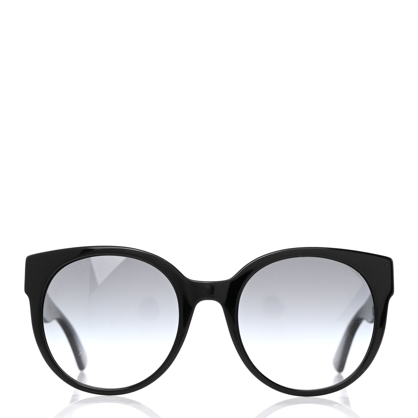 Acetate Round Sunglasses GG 0035S Black