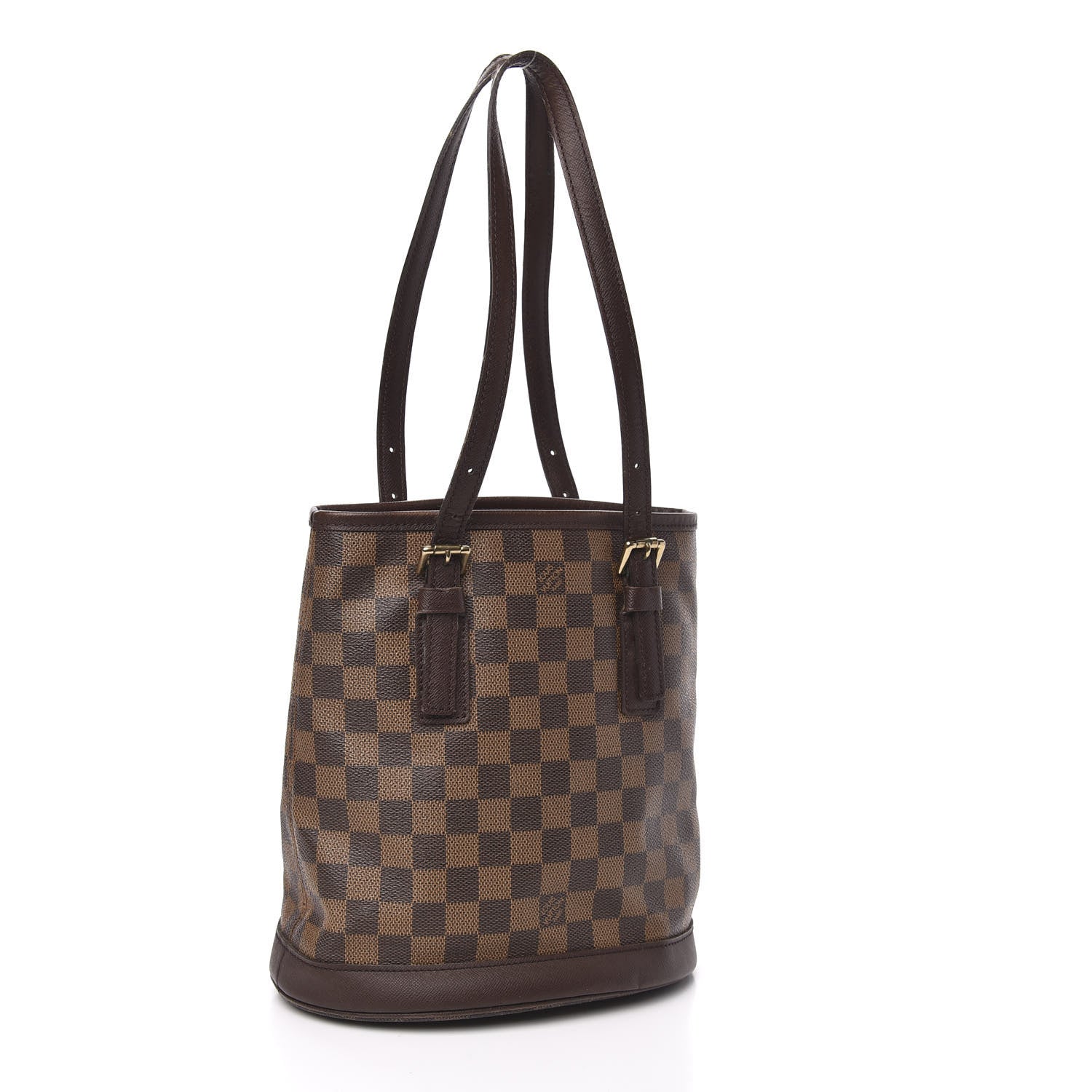 Louis Vuitton Damier Ebene Marais Bucket 23 3 of 13