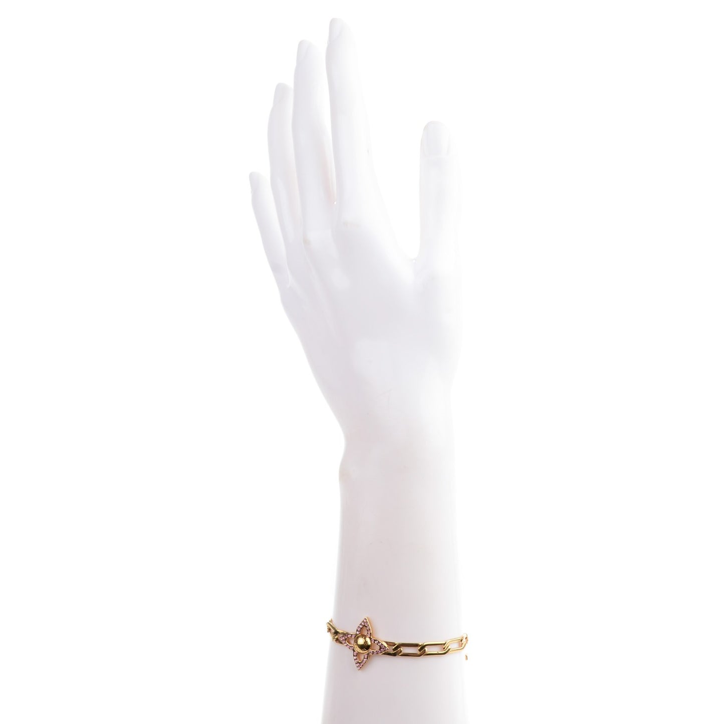 Swarovski Crystal Flower Power Bracelet Gold