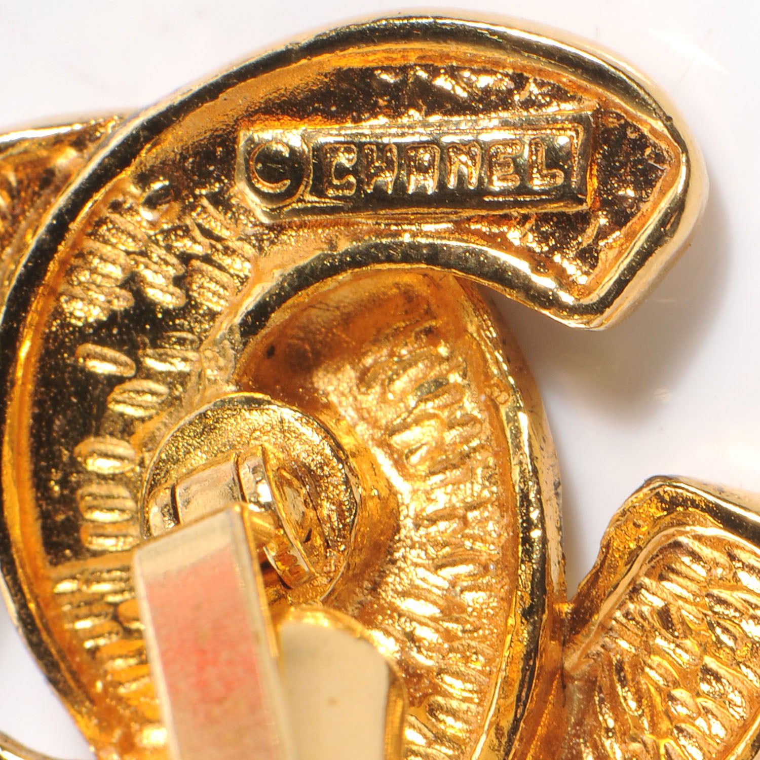 Chanel CC Cufflinks Gold 5 of 6