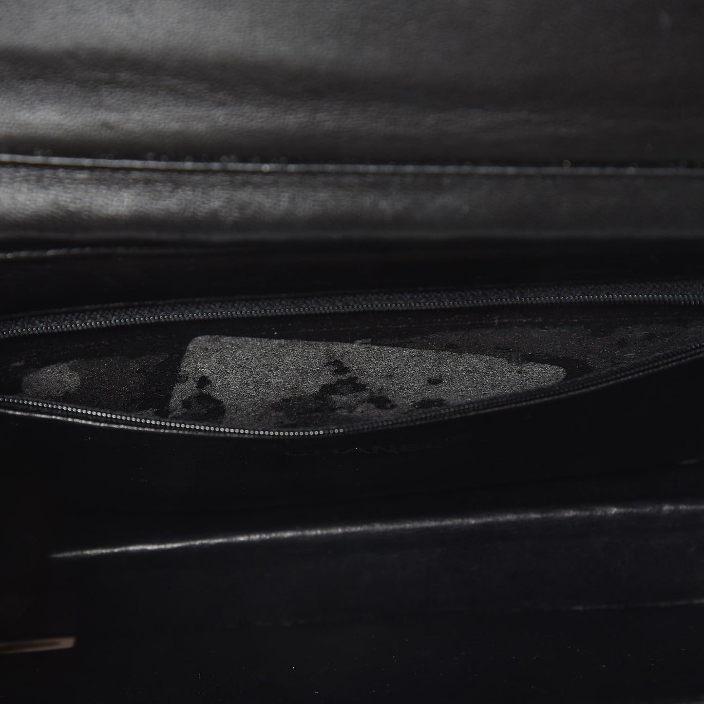 Lizard Small Single Flap Black