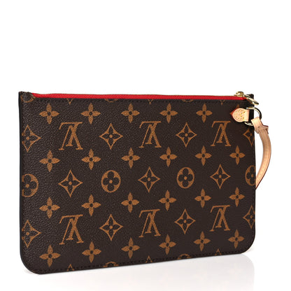 Louis Vuitton Monogram Neverfull MM GM Pochette Cherry 3 of 7