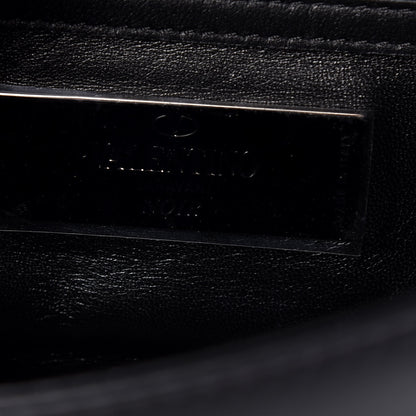 Valentino Garavani Vitello Small Glam Lock Rockstud Flap Black 6 of 9
