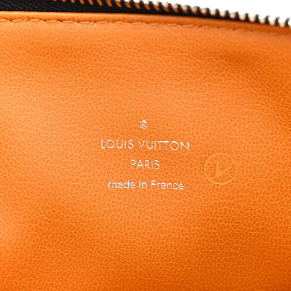 Louis Vuitton Lambskin Embossed Monogram Coussin MM Black 8 of 11