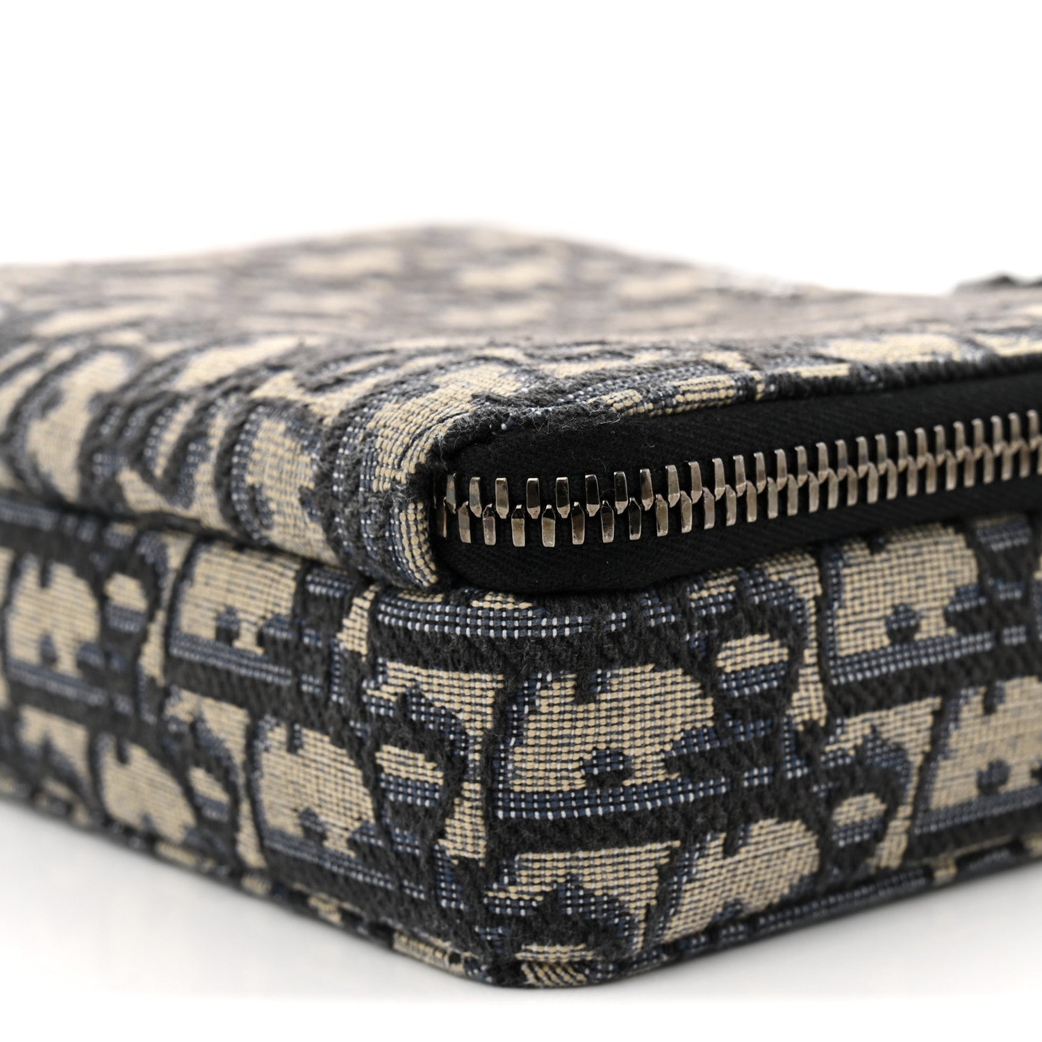 Christian Dior Oblique Pouch Navy Blue 11 of 11